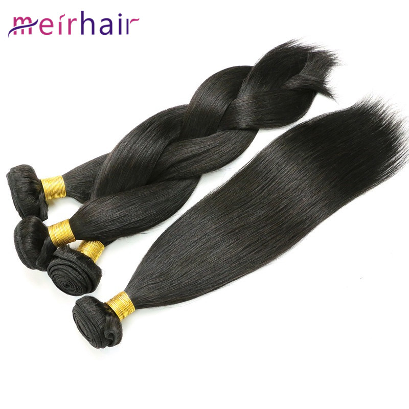 Virgin Human Hair Color 1 Can be Last For More Than 2 Years